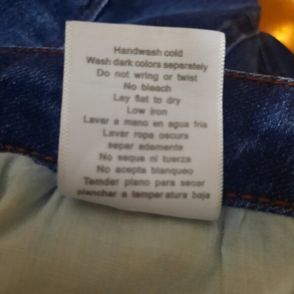 Judy Blue Parker High Rise Straight Button Fly Junior Jeans Size 13/31 - Picture 7 of 9